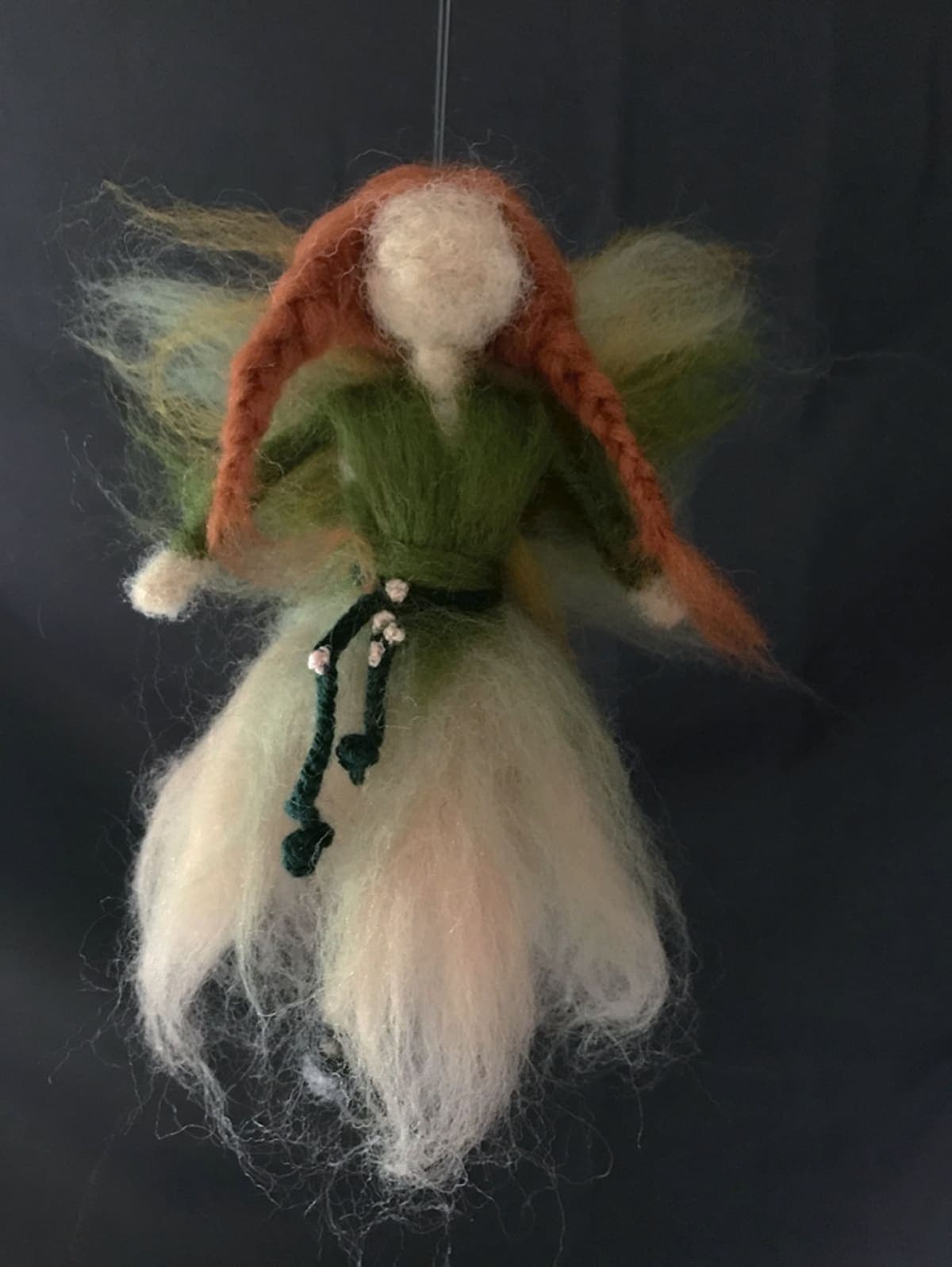 Gevilt object van wolvezel